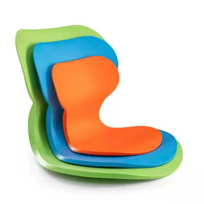 Sessel, Kindersessel, Sitzkissen, Mehrfachschichten, farbenhell
