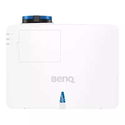 Projektor, Kurzdistanzprojektor, weißer Körper, Blue-Laser-Funktion, BenQ-Logo