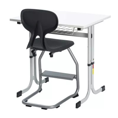Schreibtisch, Schreibtischstuhl, Schreibtischset, Lernstuhl, Schreibtisch mit Ablage