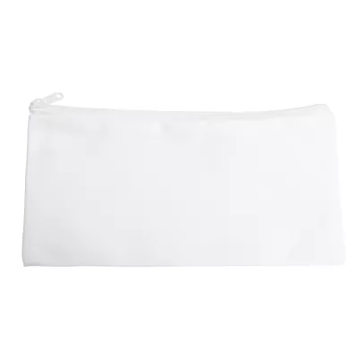 Clutch-Tasche, Weiß, Reißverschluss, Beutel, Minimalistisch