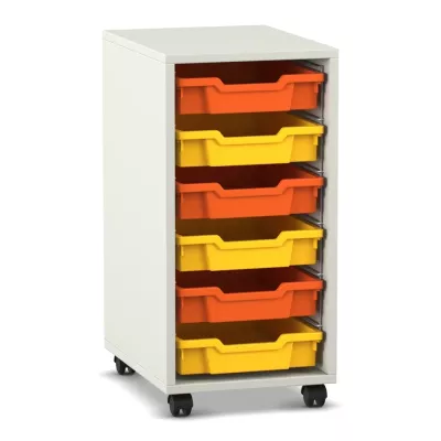 Rollcontainer, Kastenkorb-Schublade, Mobil, Bunte Schubladen, Aufbewahrungskasten