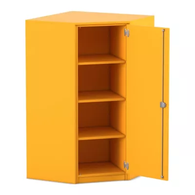 Eckschrank - Höhe: 143,9 cm