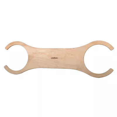 Bodyboard, Wooden tool, Double-ended, Corkscrew shape, Pedalo logo visible