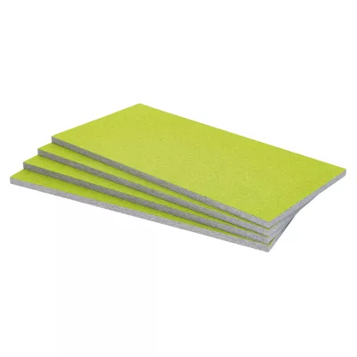 Schwamm, Schaumstoff, Wanddämmung, Dämmplatte, Limegrün