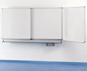 Whiteboard-Klapp-Schiebetafel