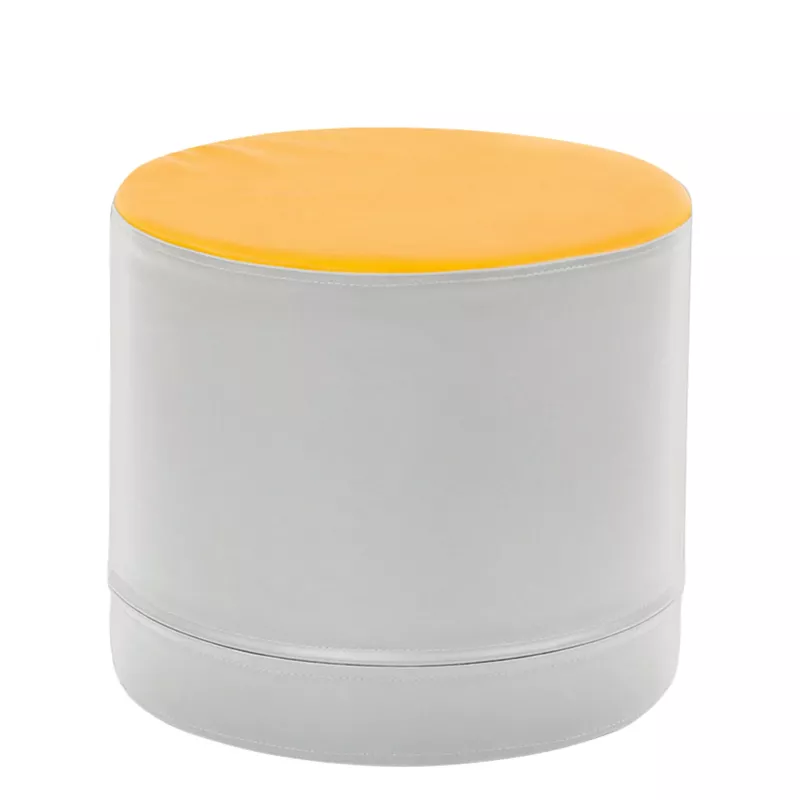 Pouf, Hocker, Kissen, OrangeneTop, runder Pouf