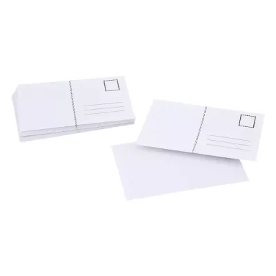 postkarten, kartenset, weiße karten, briefkarten, notizkarten