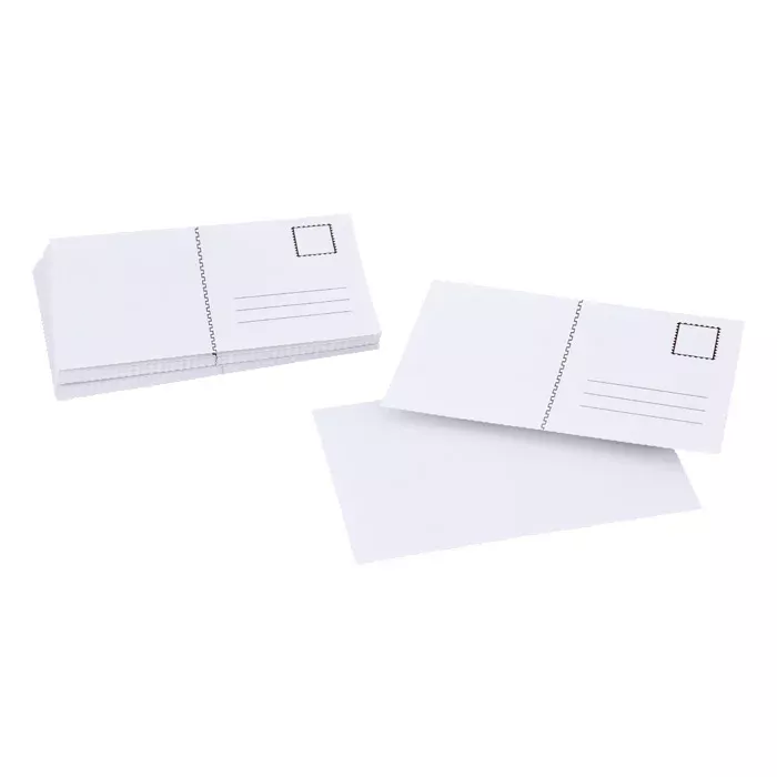 postkarten, kartenset, weiße karten, briefkarten, notizkarten