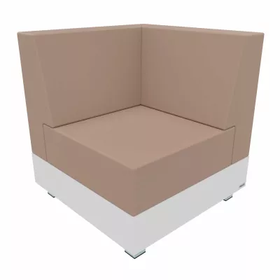 Sessel, Ecksofa, Beige, Polsterstuhl, Polsterung