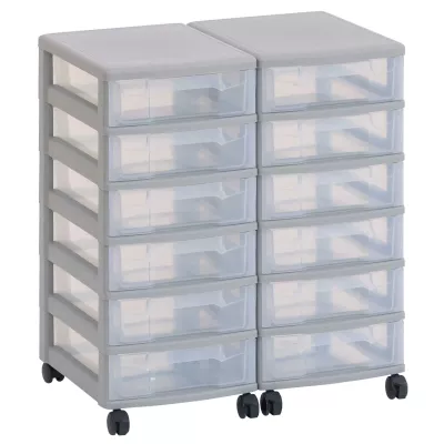 Aufbewahrungsboxen, Schubladen, Rollendes System, Kunststoffschubladen, Lagerboxen