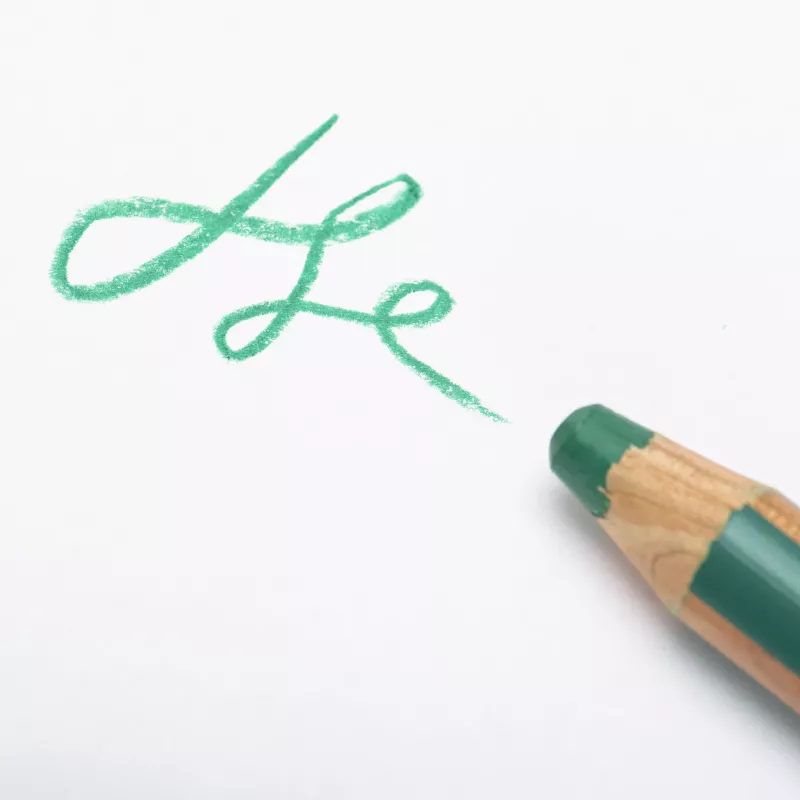 Grüner Bleistift, Schriftzug, Schreibwerkzeug, Kunstbedarf, Grün