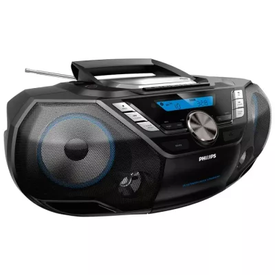 Kassettengerät, Boombox, Bluetooth-Stereo, UKW/FM-Radio, LED-Display