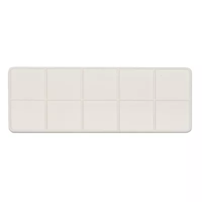 Schubladeneinsatz, Organizer, Tablett, Kunststoff, creme