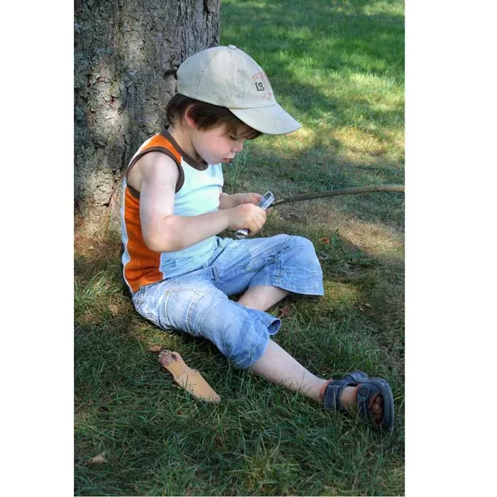 Kinder, Hut, Sommeroutfit, Jeansshorts, Sandalentyp