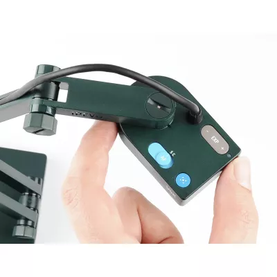 headset, clip-on, Scharnier, verstellbar, Steuerung