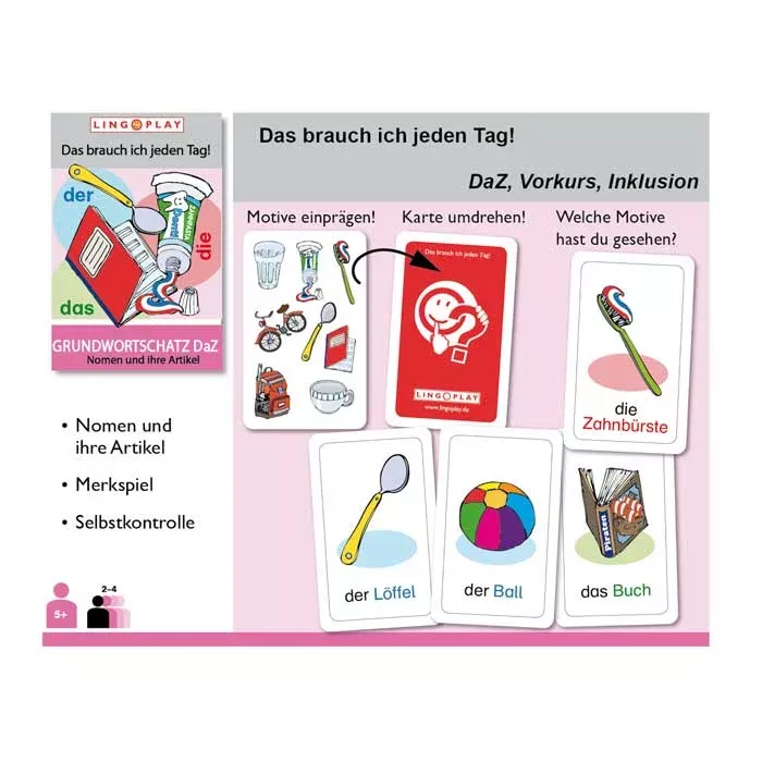 Vokabeln, Nomen, Artikel, Grundwortschatz, Makro-Set
