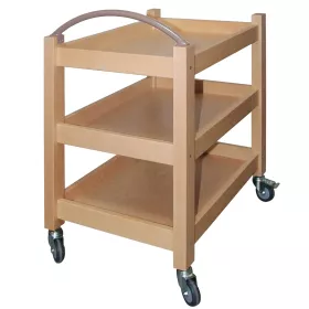 Geschirrwagen aus Buchenholz