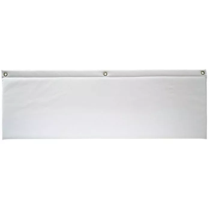 Canvas, Banner, Weiß, Grommet, Rollo