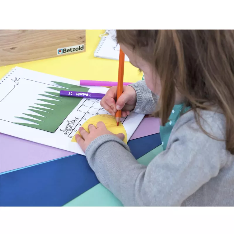 Kinder, Zeichnen, Basteln, Papier, Farben