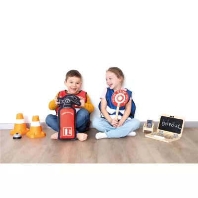 Kinder-Spielzeug, Ton-Feuerwehr, Radierendes Spielzeug, Pylonen, Lernspielzeug