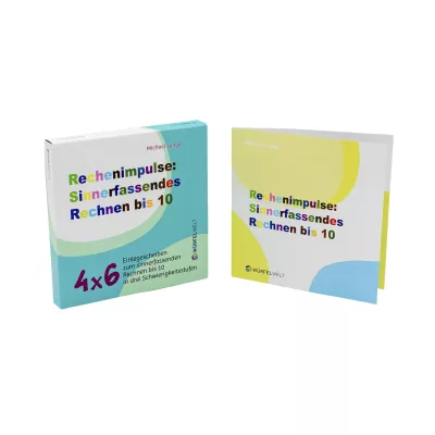 Rechenspiele, Mathelernset, Kartenbox, 10 Regeln, 4x6 Packung