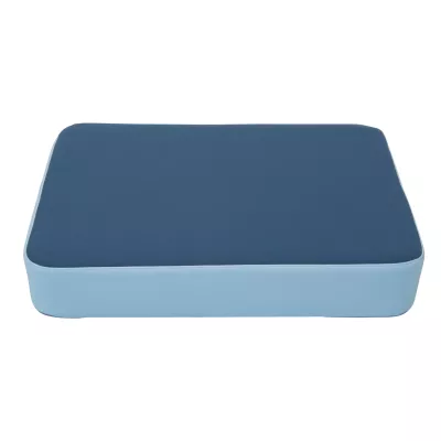 Kissen, Kissenbezug, Blau, Blau-Grau, weiche Oberfläche