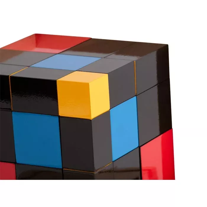 Rubik's-Kubus, bunte Würfel, Plastikblöcke, Puzzle-Spielzeug, Modulare Blöcke