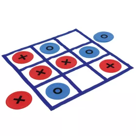 Riesengroßes Bodenspiel Tic Tac Toe
