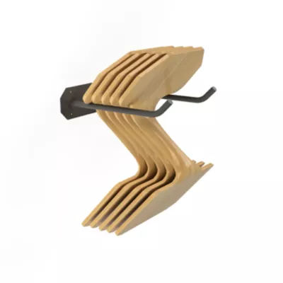 haken, holz, wandhalter, stange, hakenleiste