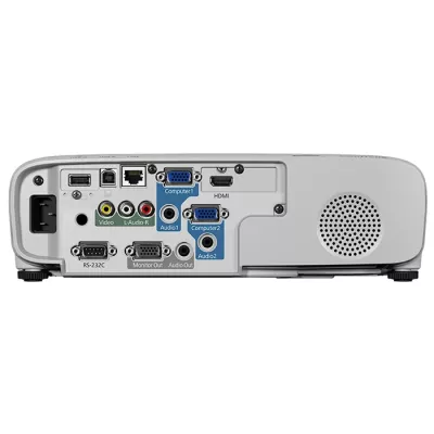 Beamer, VGA, HDMI, Audio Out, LAN