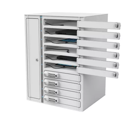 Server-Schrank, Rack-Schrank, Netzwerk-Schrank, Tastatur-Schublade, schlossbare Schubladen