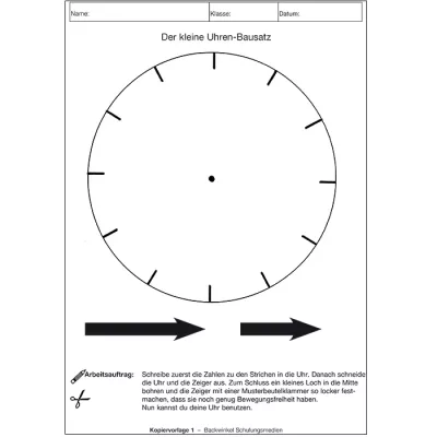 Uhr, Uhrenbausatz, Ziffernkreis, Zahnrad, Bausatz