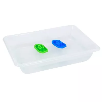 container, Kunststoff, Wasser, Bootform, ohne Deckel