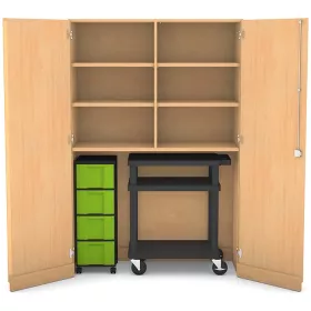 Garagenschrank mit Trennwand