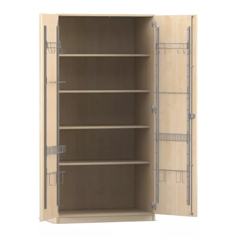 Schrank, Schranktür, Regal, Holzschrank, Einlegeboden