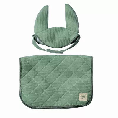 grün, gesteppt, Tasche, Geldbörse, Beutel