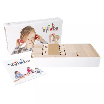 Holzbausatz, Klemmbausteine, Kinder Spielzeug, Bausatz Holz, Holzblocke