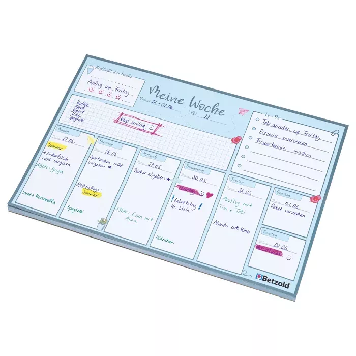 Woche, Kalender, Notizboard, Planer, Betzold