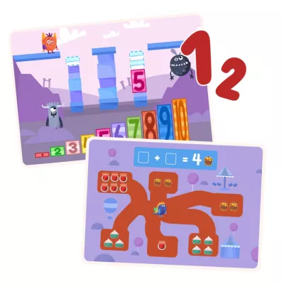 Kinderspiel, Lernspiel, Mathematik, Zahlen, Puzzle