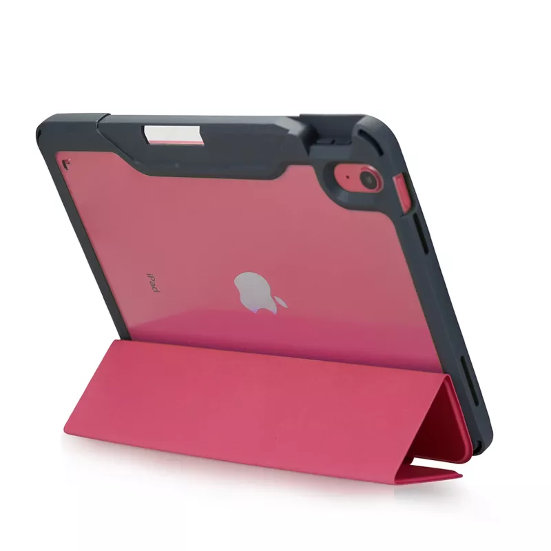 Tablet-Hülle, Pink, Stativ, Pinkfarbene Hülle, iPad