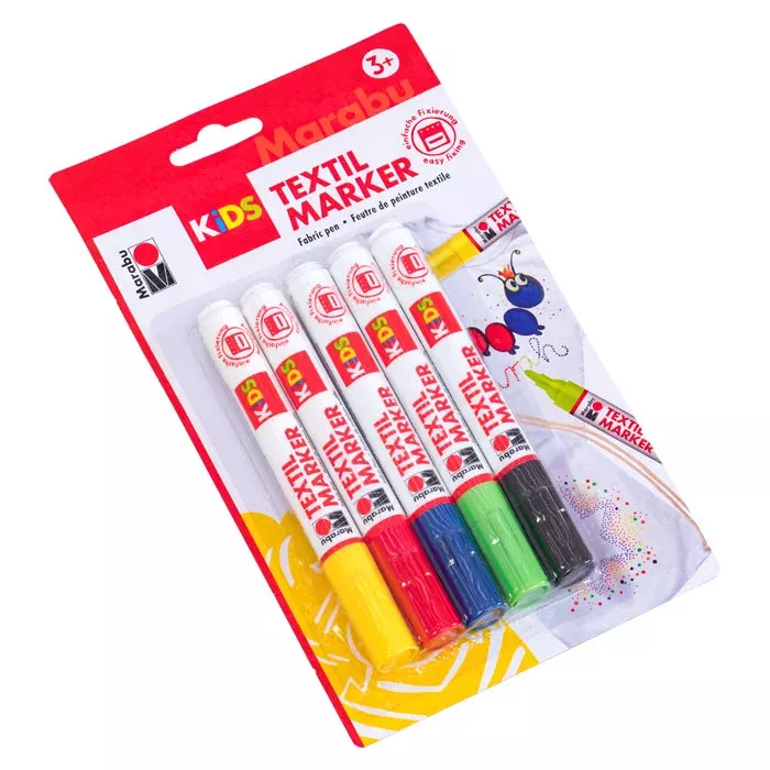 Textilmarker, Marker, Stift, Kleber, Mehrfarbig