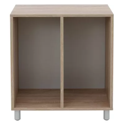 Sideboard, Schrank, Holz, Walnuss, Zwei Regale