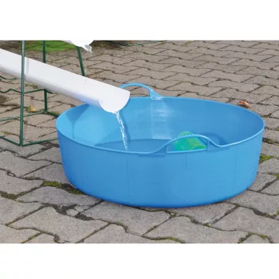 pool, Wassertrog, blauer Behälter, runder Behälter, Wasserbecken