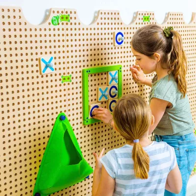 Klettwand, Lernspiel, Magnetsystem, Kinderwand, spielzeug-magneten