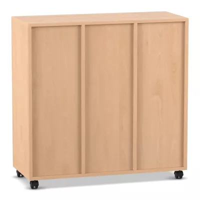 Schrank, Holz, Rollbarer Schrank, Schiebetüren, Küchenschrank