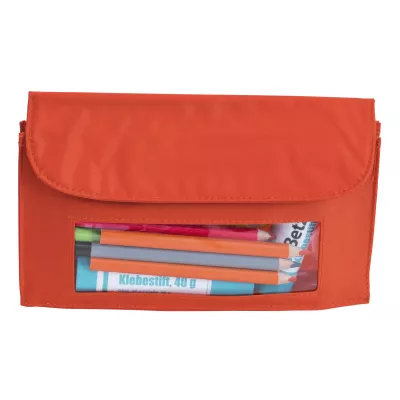Schultasche, Kunst-Set, Orange, Stiftetasche, Fensterfach