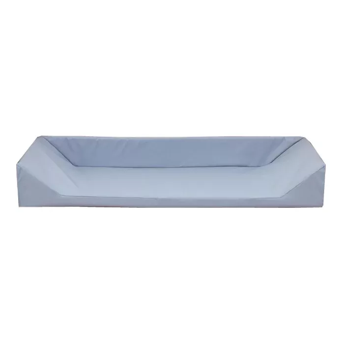 Sofa, Couch, Ecksofa, Stoff, Hellblau