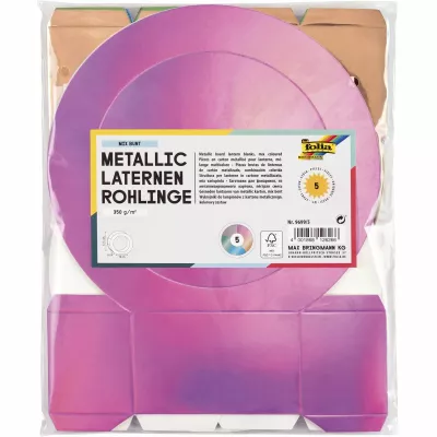 metallisch, Laterne, Ringe, rosa, lila