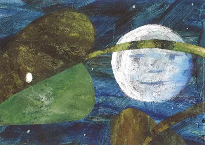 abstract, painting, geometric, blue, green