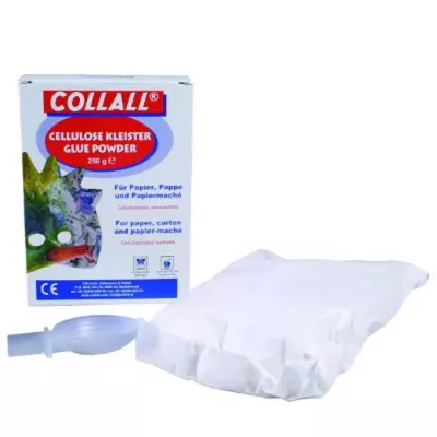 Kleister, Glut Powder, Cellulose Kleister, Papiermasche Kleister, Papiermacher Kleister